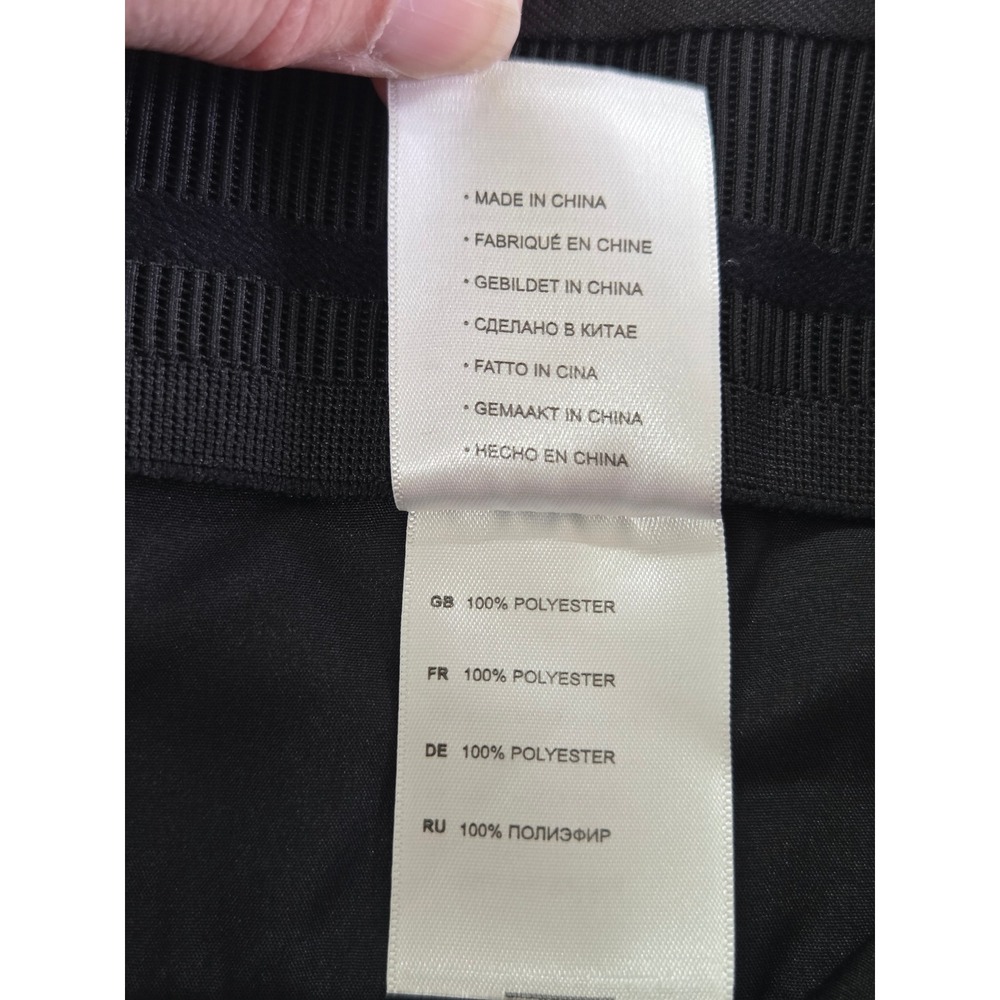 CM Silver Edition Men Black Flat Front Dress Pants Slacks 50x32 Polyester Office - Picture 9 of 10